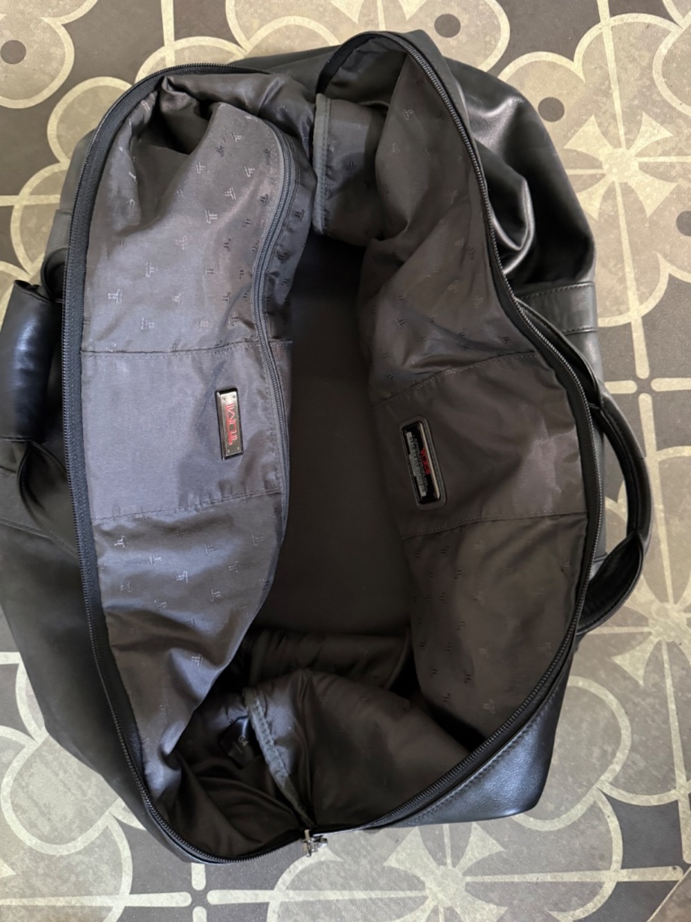 Tumi Leather Duffle Bag - Picture 5 of 5
